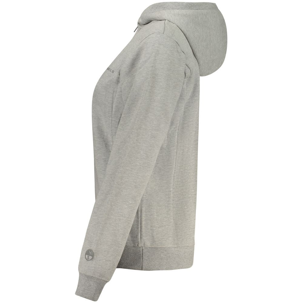 North Sails Grigio Cotton Women Hoodie | Regal Royce
