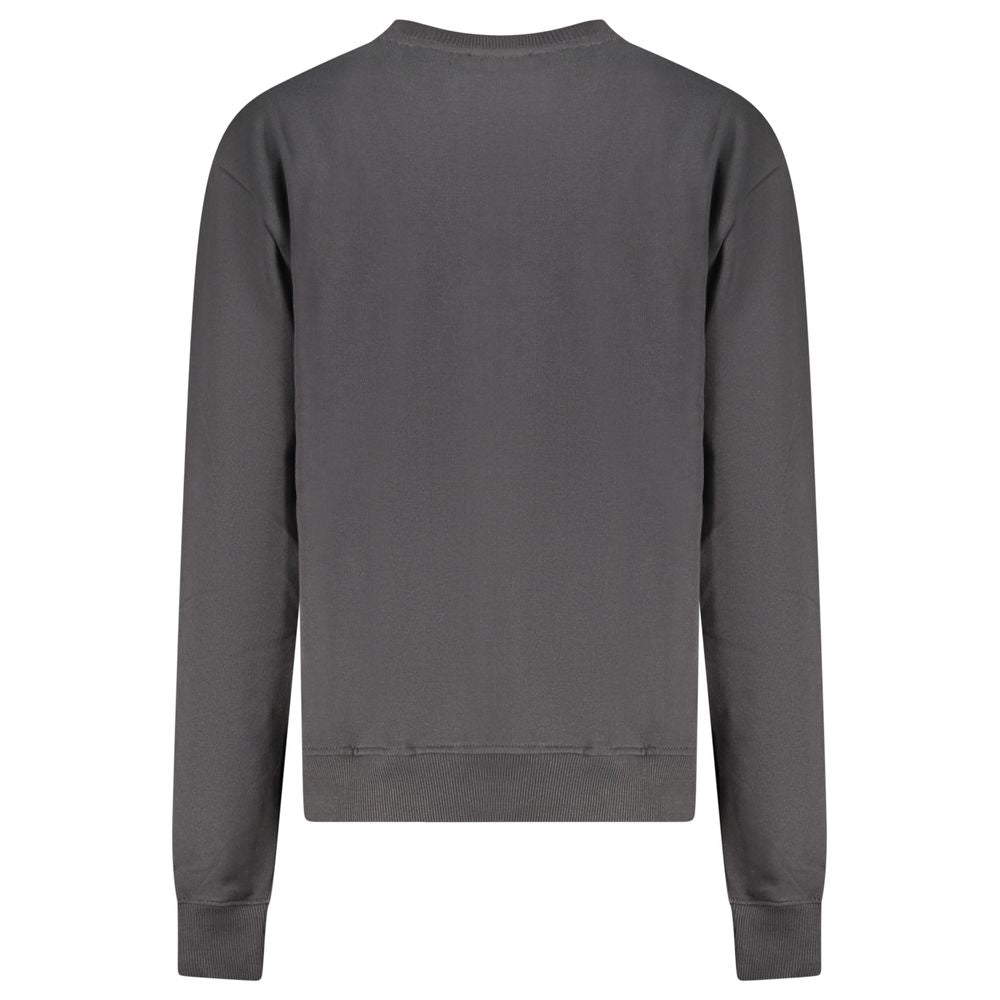 North Sails Black Cotton Women Sweatshirt | Regal Royce