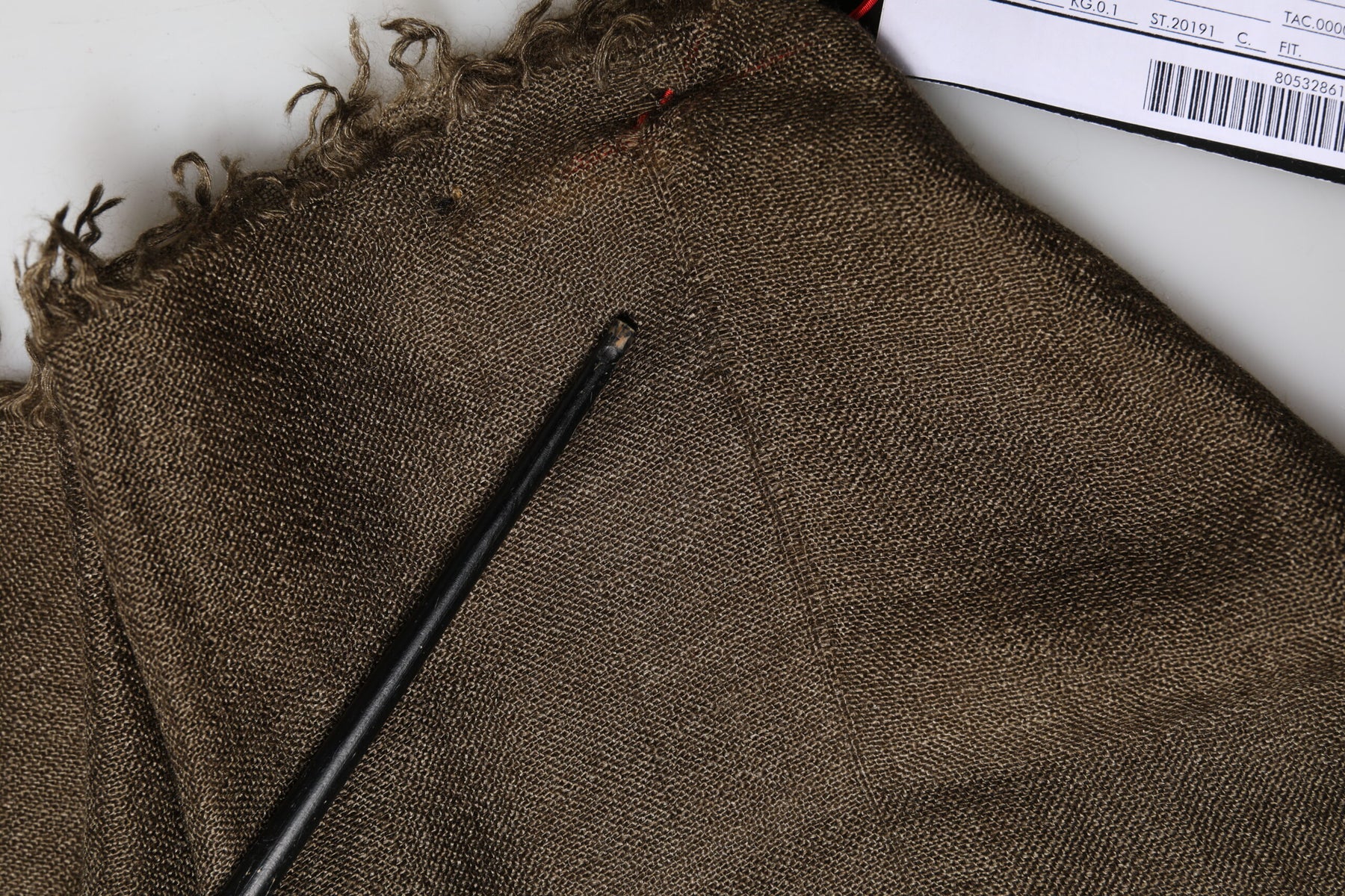 Dolce & Gabbana Brown Cashmere Knit Neck Wrap Shawl  Scarf | Regal Royce