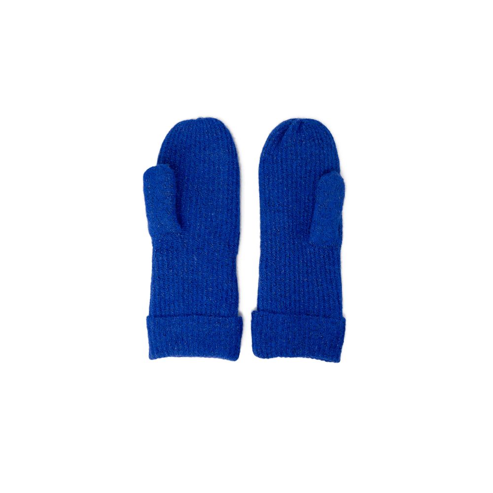 Vero Moda Blue Marabou Gloves | Regal Royce