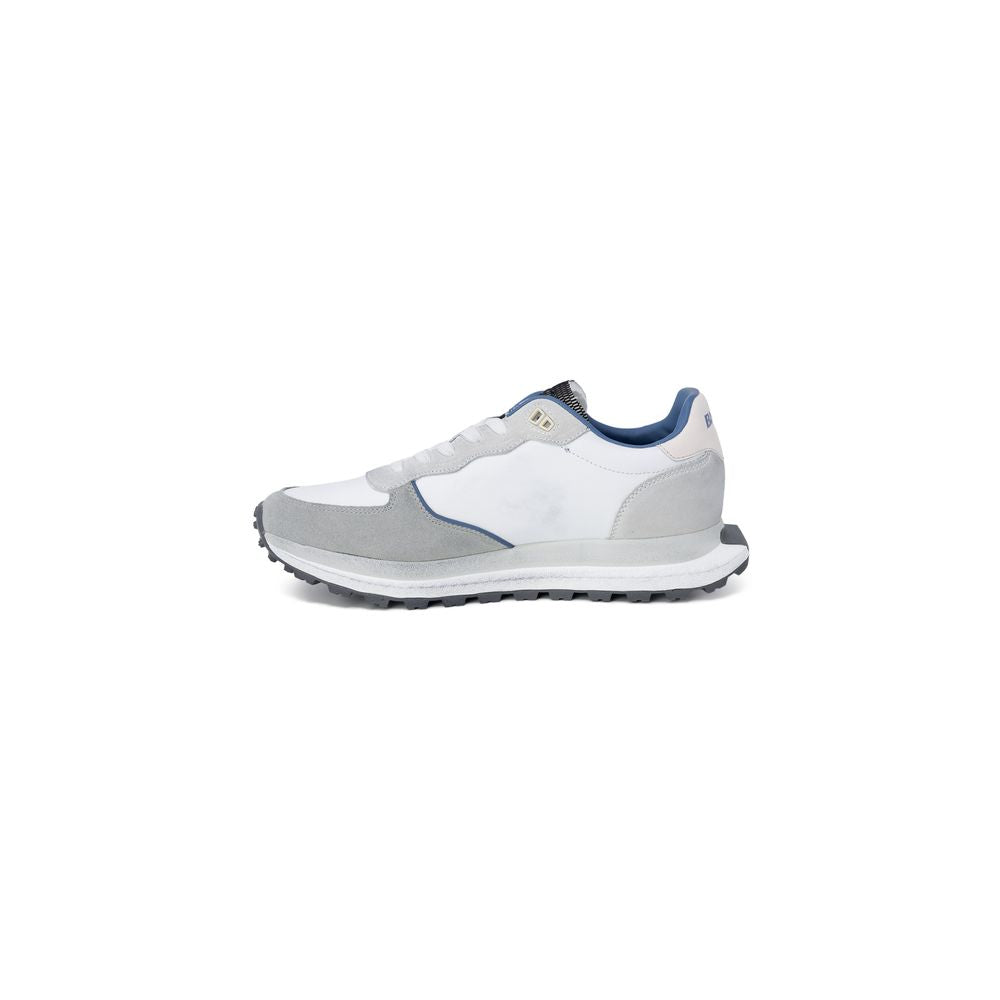 Blauer Gray Leather Athletic Sneakers | Regal Royce