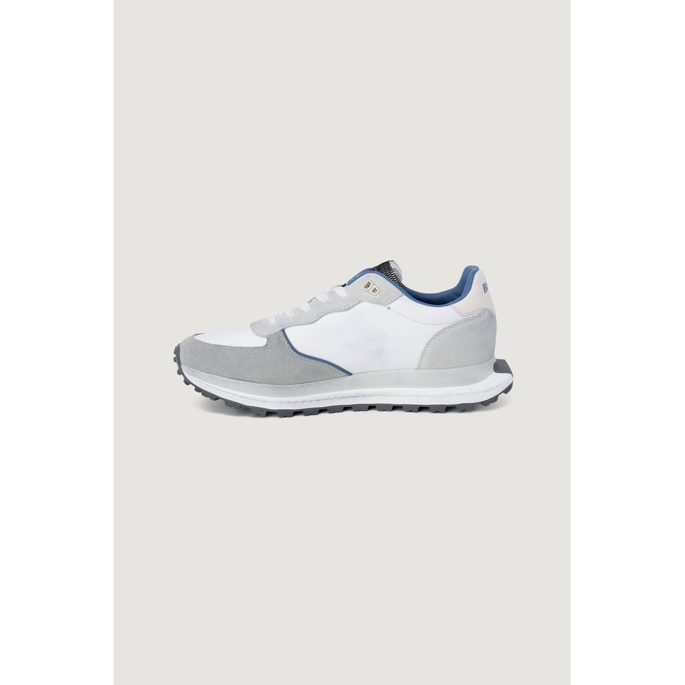 Blauer Gray Leather Athletic Sneakers | Regal Royce