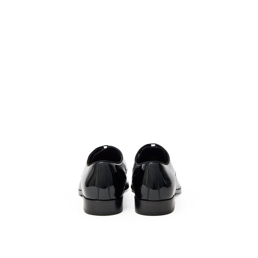 Dolce & Gabbana Black Leather Oxfords And Derbies | Regal Royce