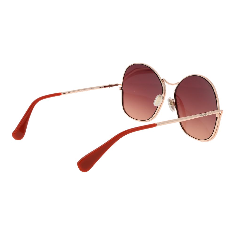 Max Mara Rose Gold Metal Sunglasses | Regal Royce