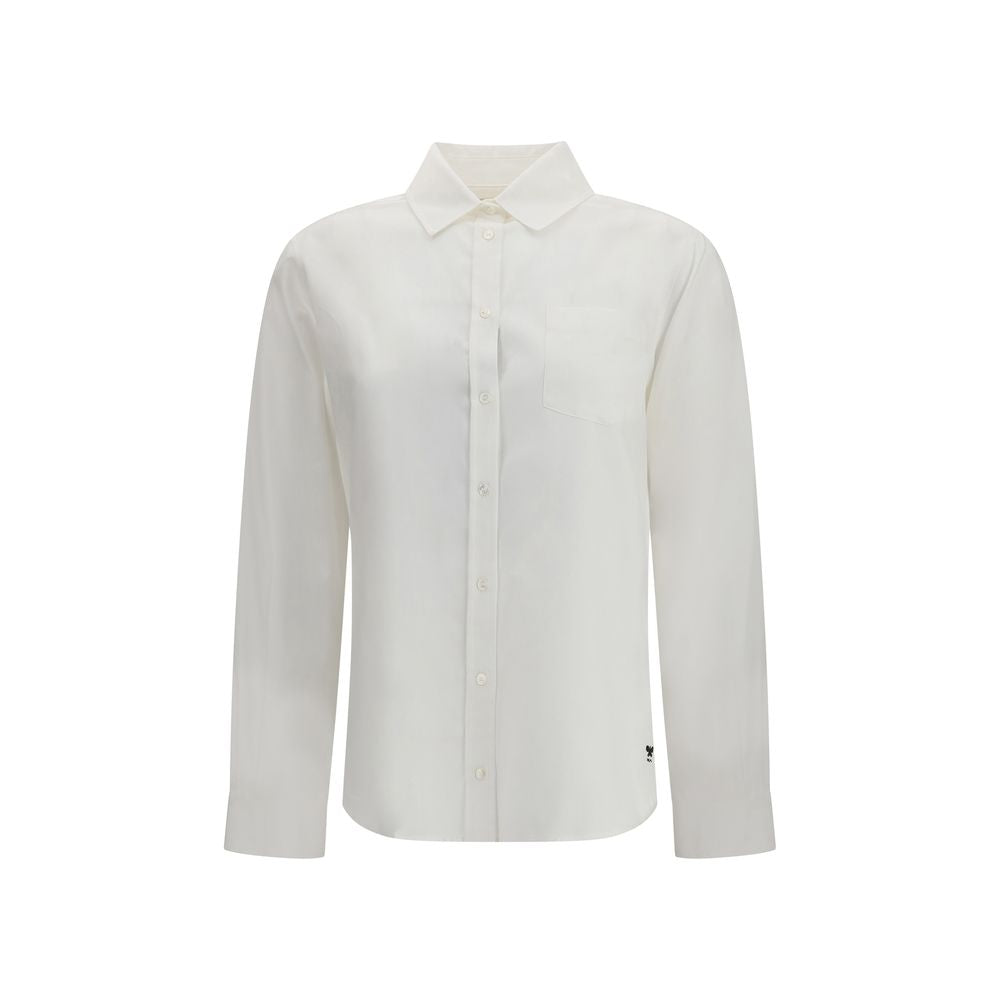 Max Mara White Cotton Dress Shirt | Regal Royce