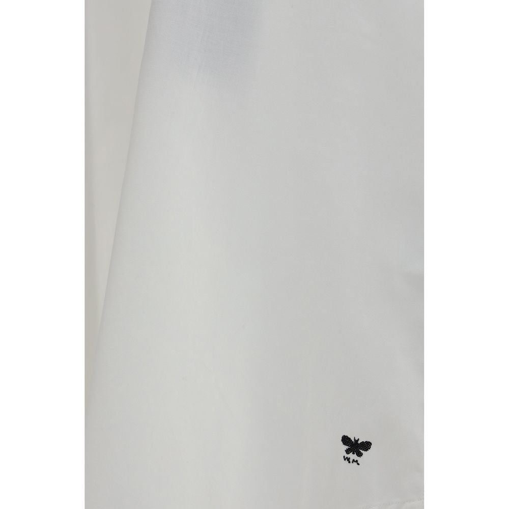 Max Mara White Cotton Dress Shirt | Regal Royce