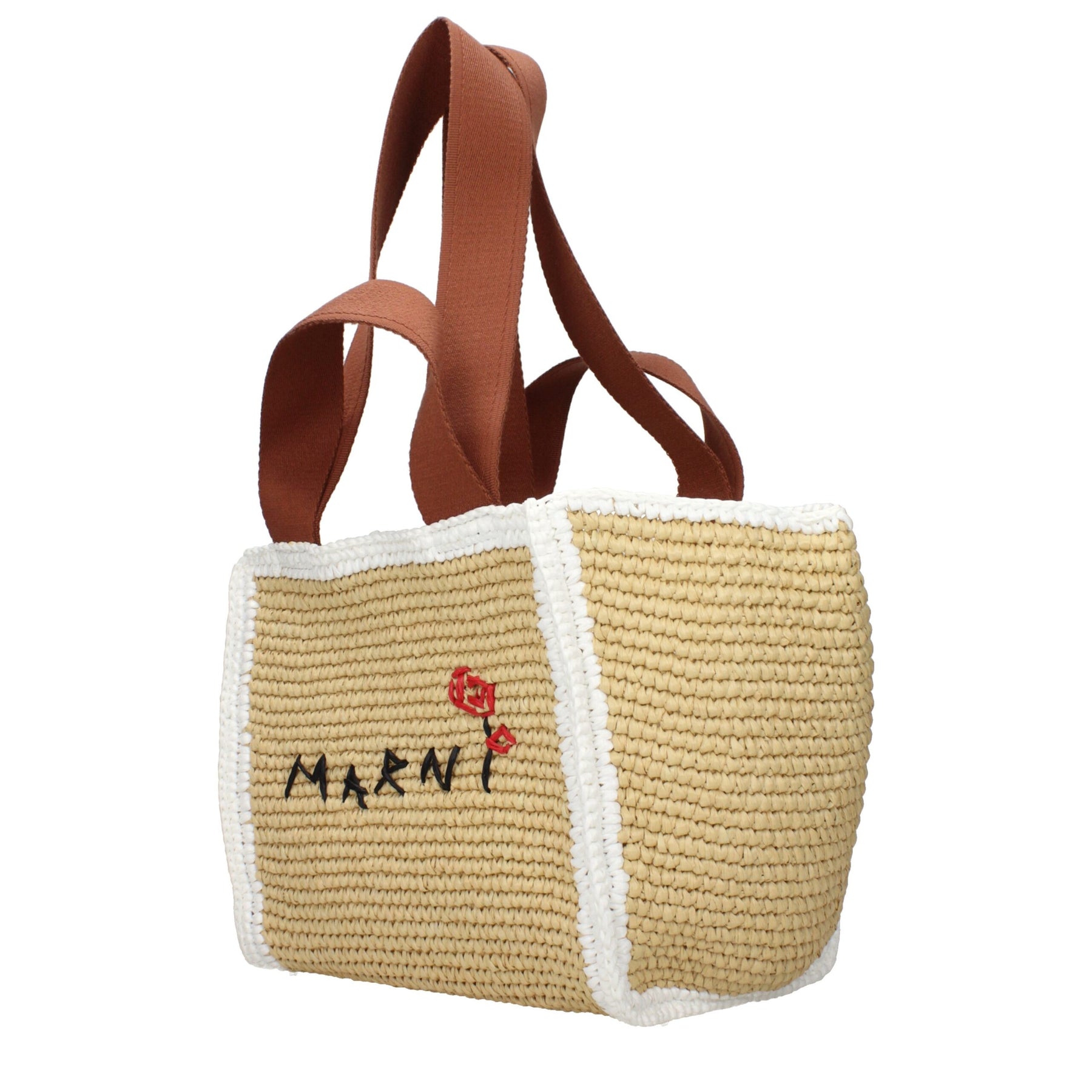 Marni Beige Raffia Handbag | Regal Royce