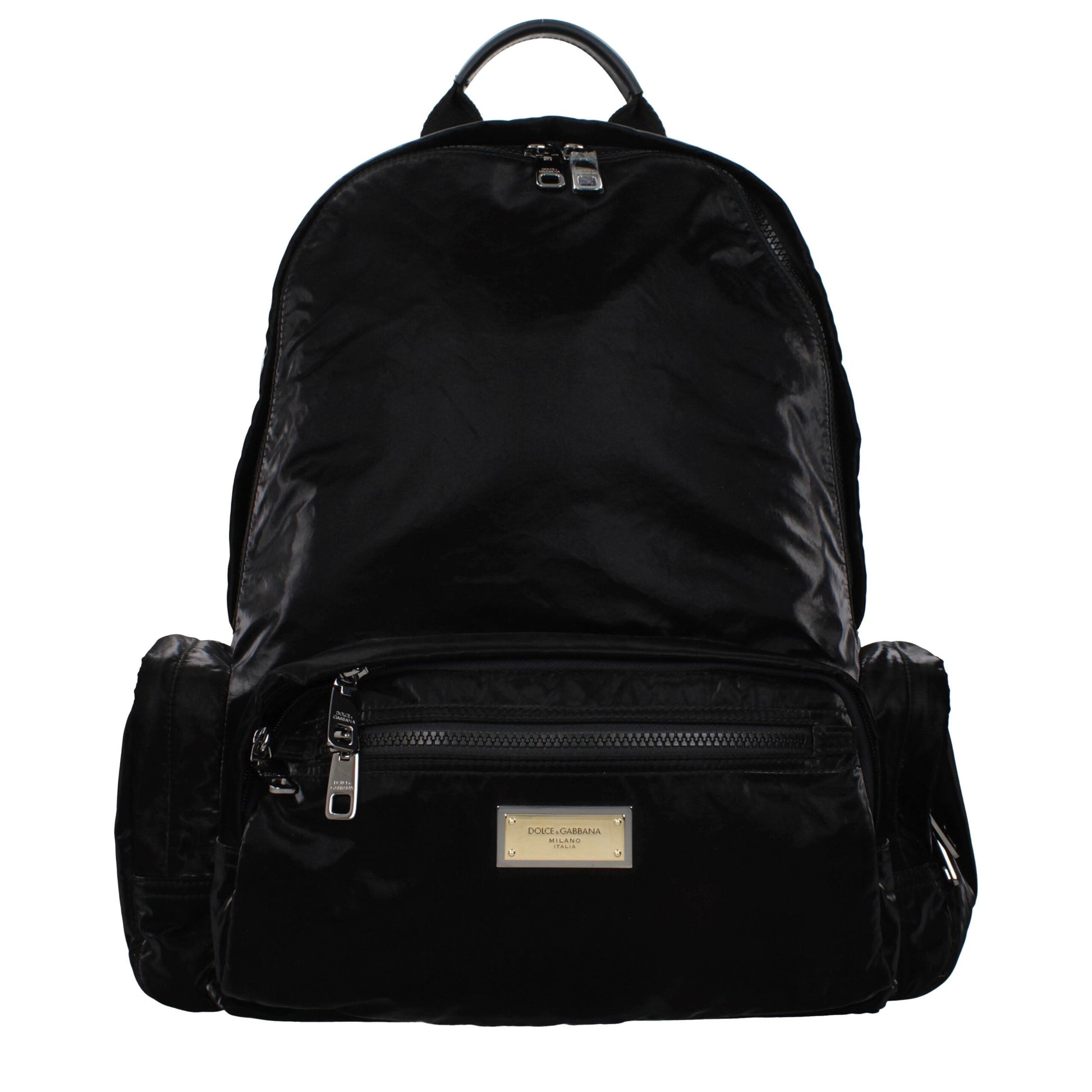 Dolce & Gabbana Black Nylon Backpack | Regal Royce