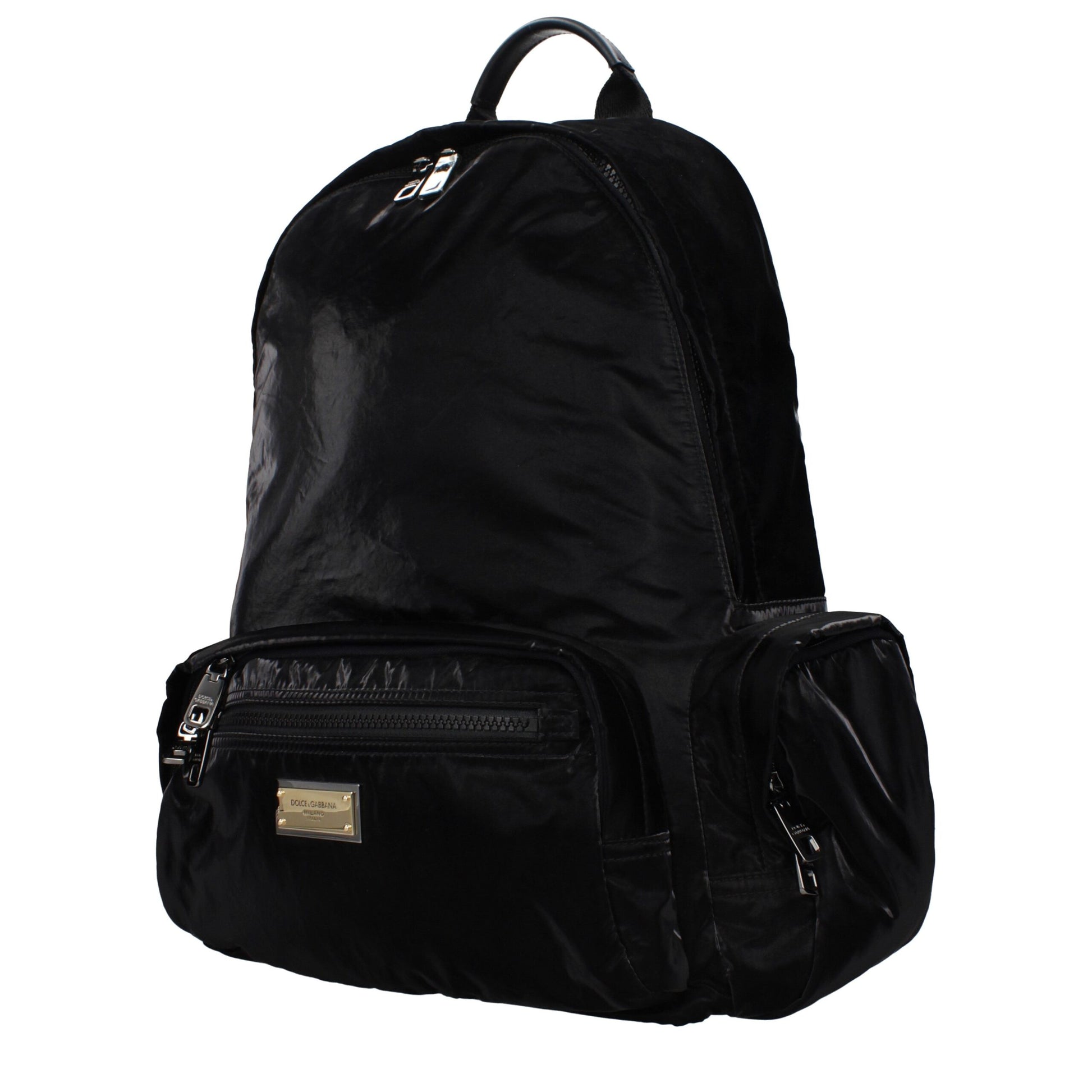 Dolce & Gabbana Black Nylon Backpack | Regal Royce