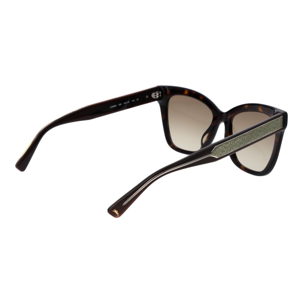 Longchamp Brown Acetate Sunglasses | Regal Royce