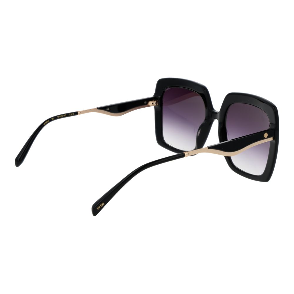 Maje Black Acetate Sunglasses | Regal Royce
