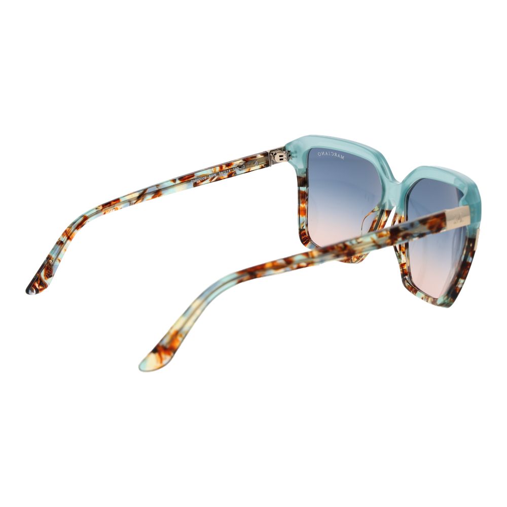 Marciano by Guess Turquoise Acetate Sunglasses | Regal Royce
