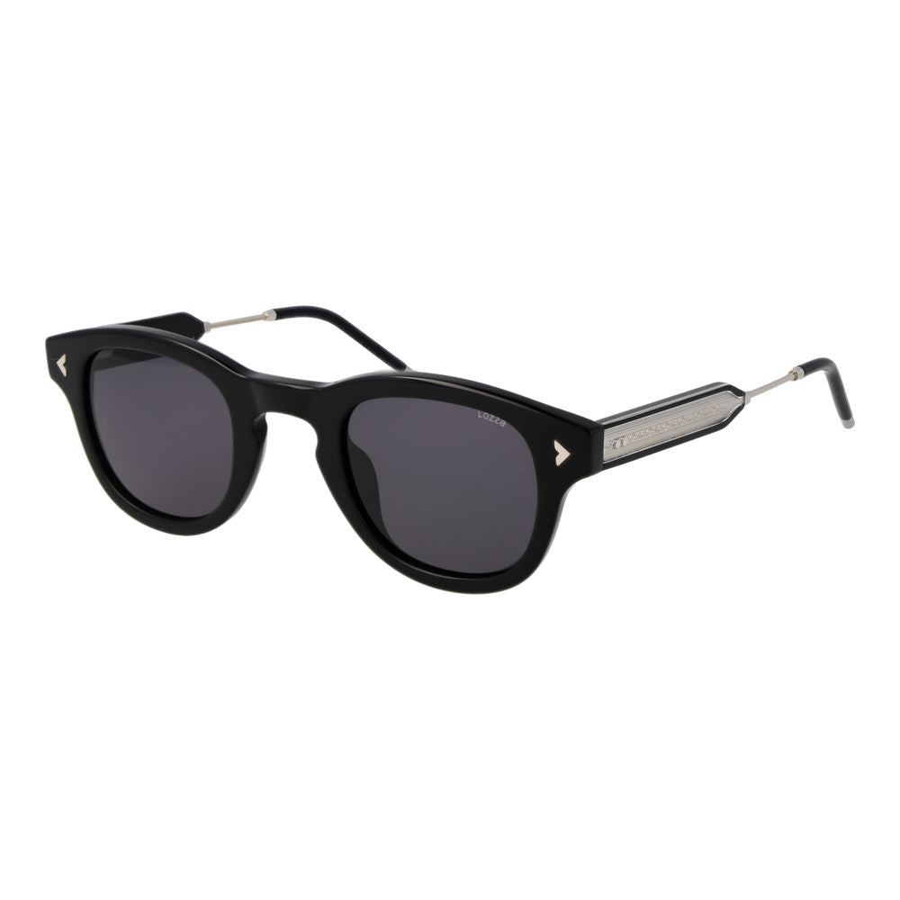 Lozza Black Cellulose Acetate Sunglasses | Regal Royce