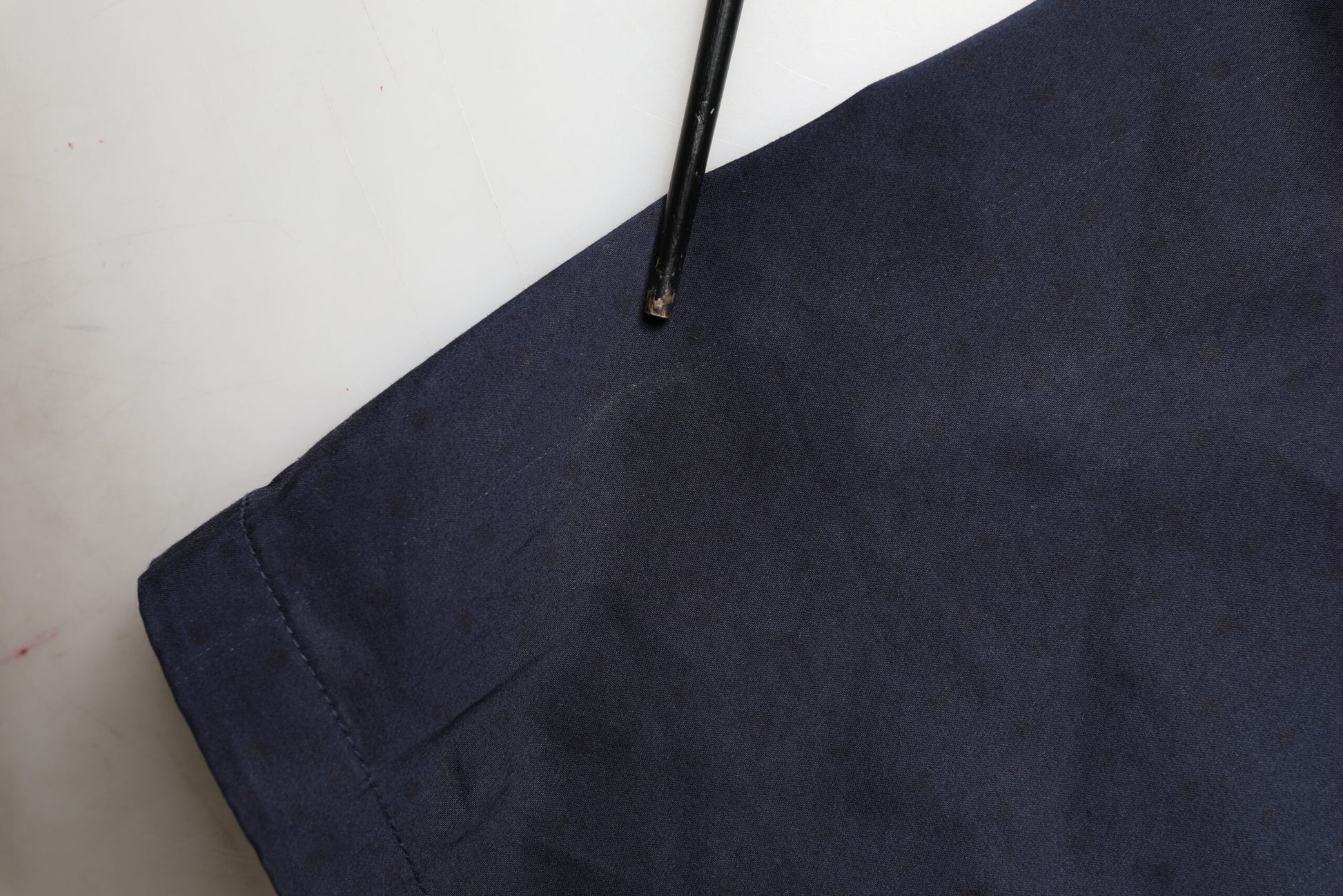 Domenico Tagliente Navy Blue Skinny Chino Mid Waist Men Pants | Regal Royce