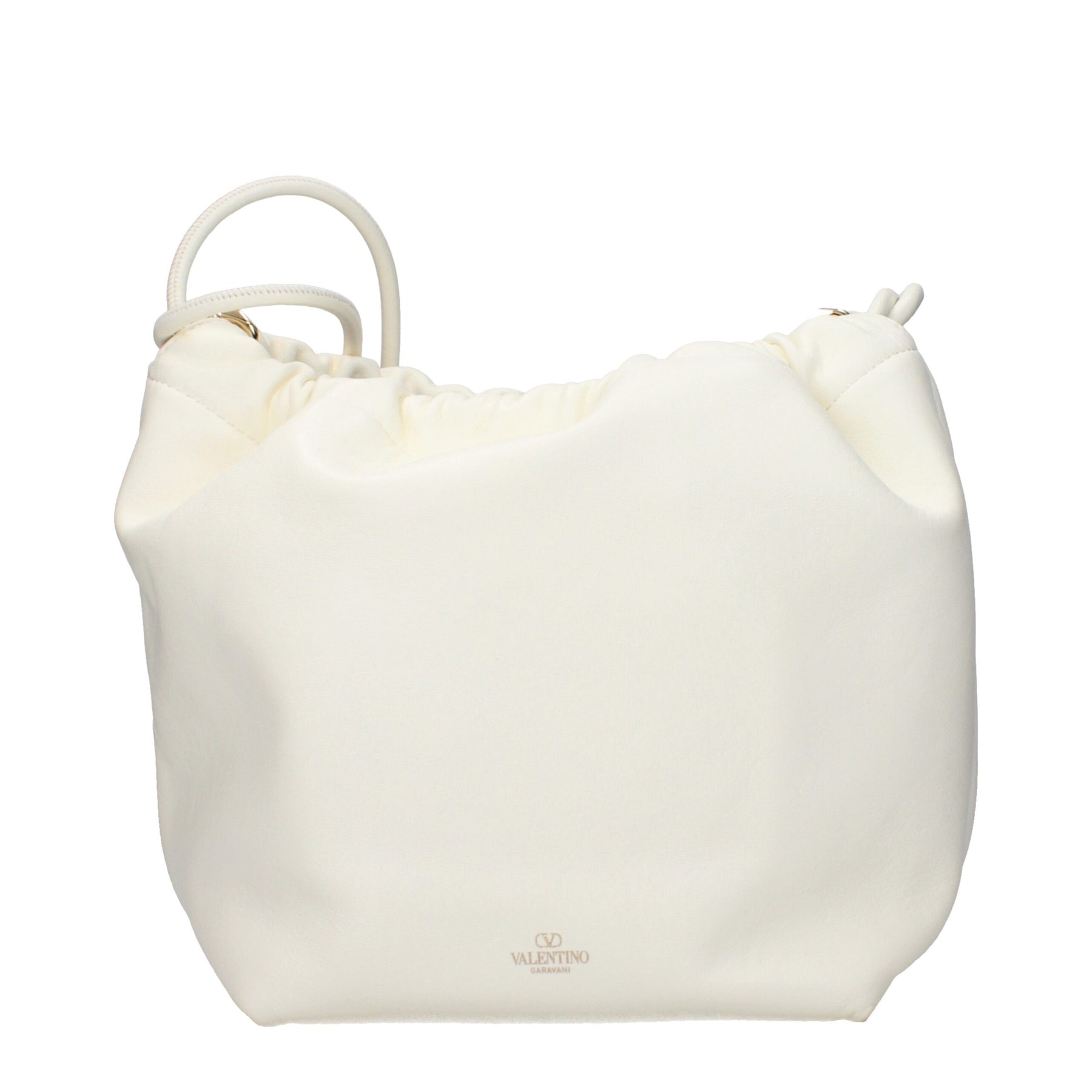 Valentino Garavani Beige Leather Shoulder Bag | Regal Royce