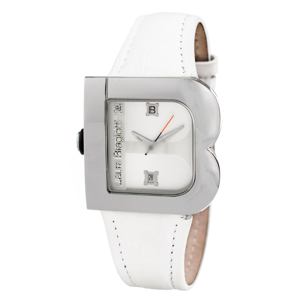 Laura Biagiotti White Leather Dress Watch | Regal Royce