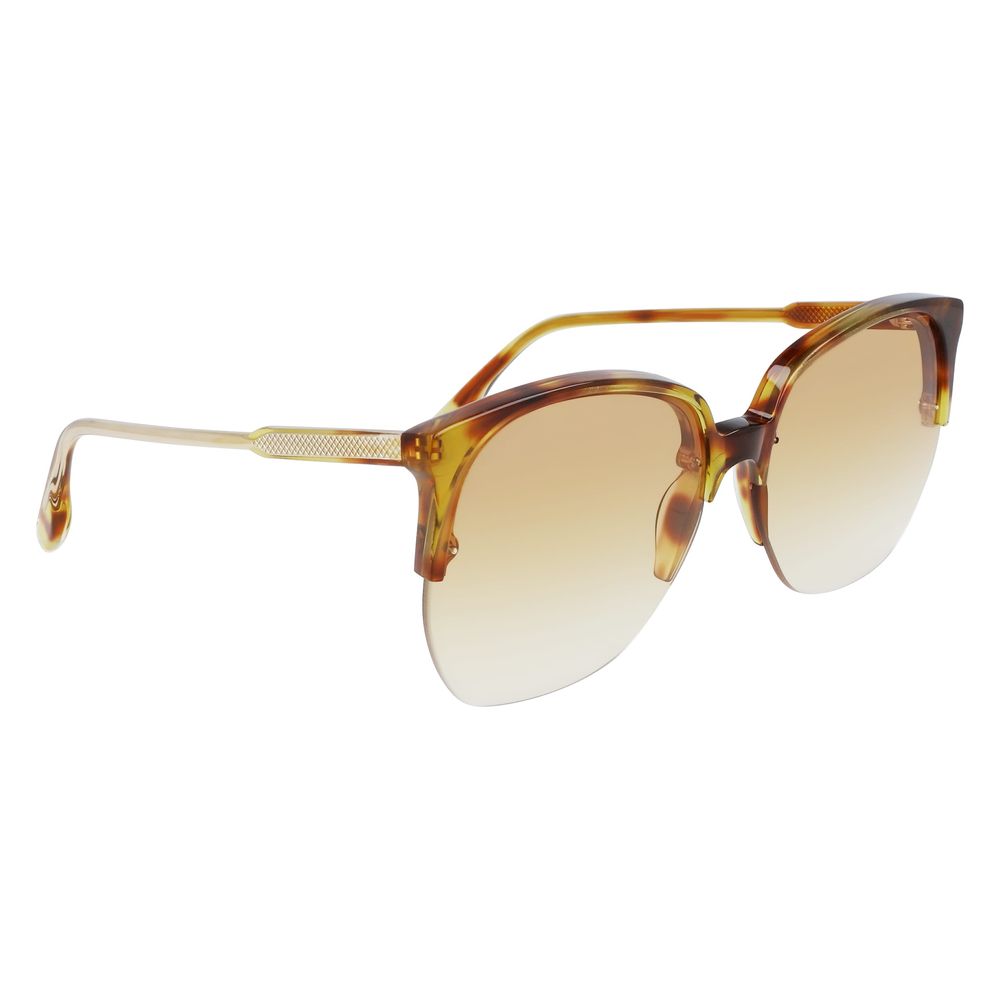 Victoria Beckham Brown Acetate Sunglasses | Regal Royce
