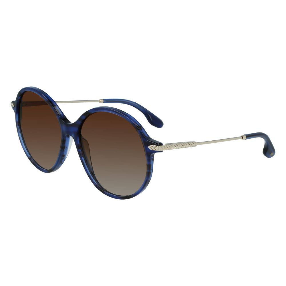 Victoria Beckham Blue Acetate Sunglasses | Regal Royce