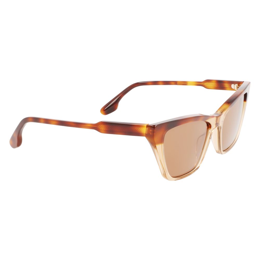 Victoria Beckham Brown Acetate Sunglasses | Regal Royce