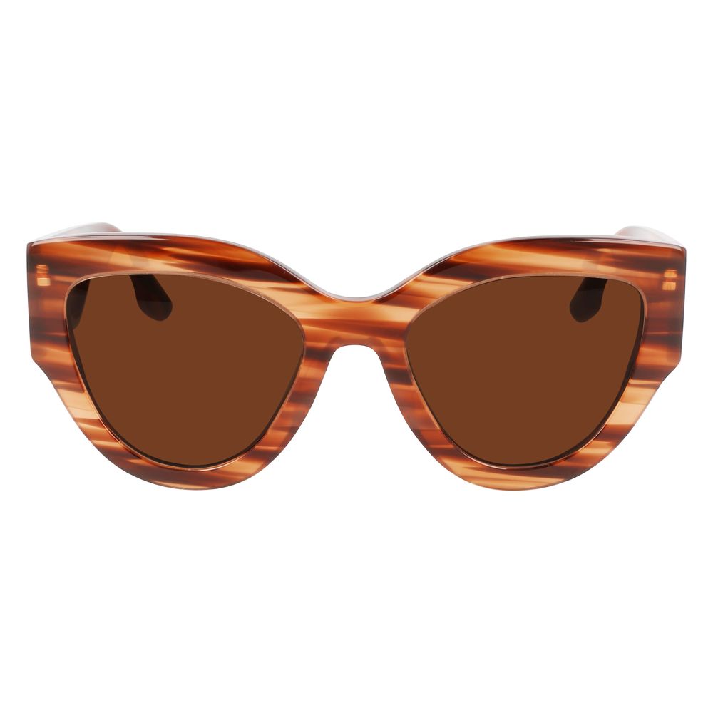 Victoria Beckham Brown Acetate Sunglasses | Regal Royce