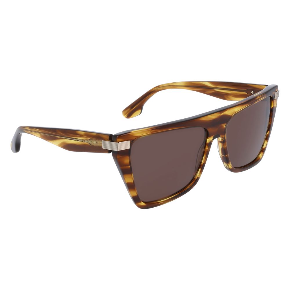 Victoria Beckham Brown Acetate Sunglasses | Regal Royce