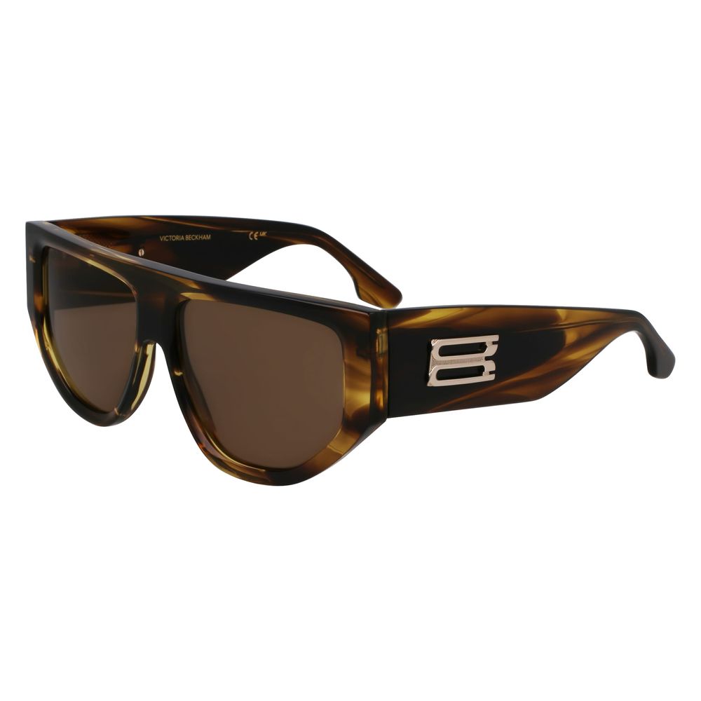 Victoria Beckham Brown Acetate Sunglasses | Regal Royce