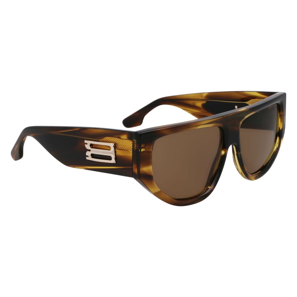 Victoria Beckham Brown Acetate Sunglasses | Regal Royce