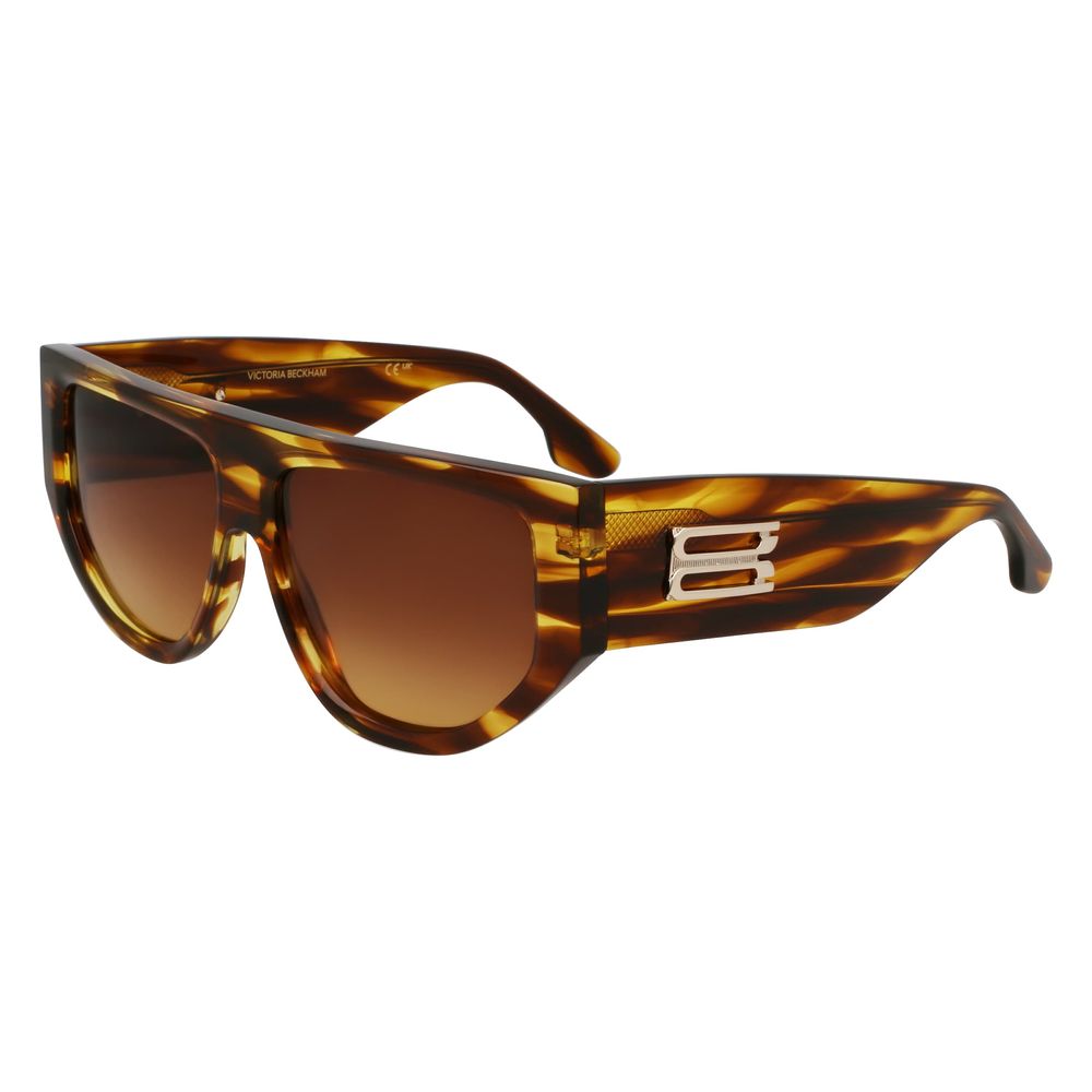 Victoria Beckham Brown Acetate Sunglasses | Regal Royce
