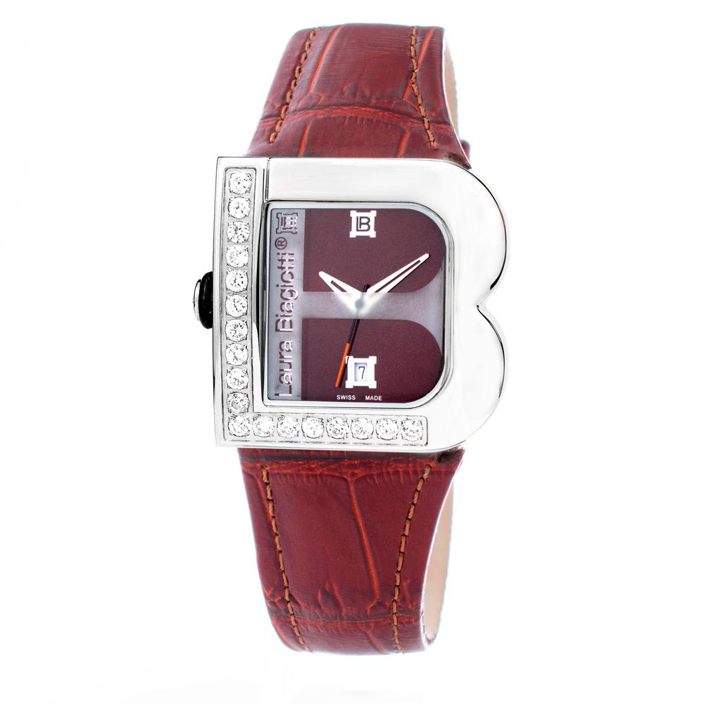 Laura Biagiotti Brown Leather Dress Watch | Regal Royce