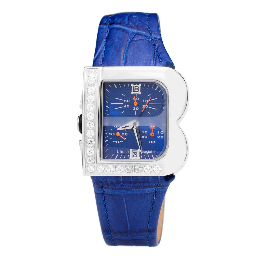 Laura Biagiotti Blue Leather Dress Watch | Regal Royce