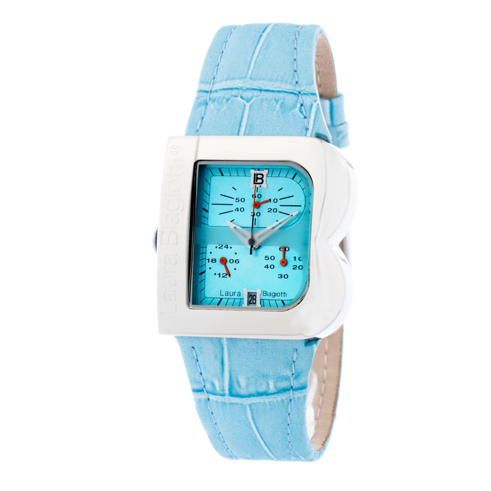 Laura Biagiotti Blue Leather Dress Watch | Regal Royce