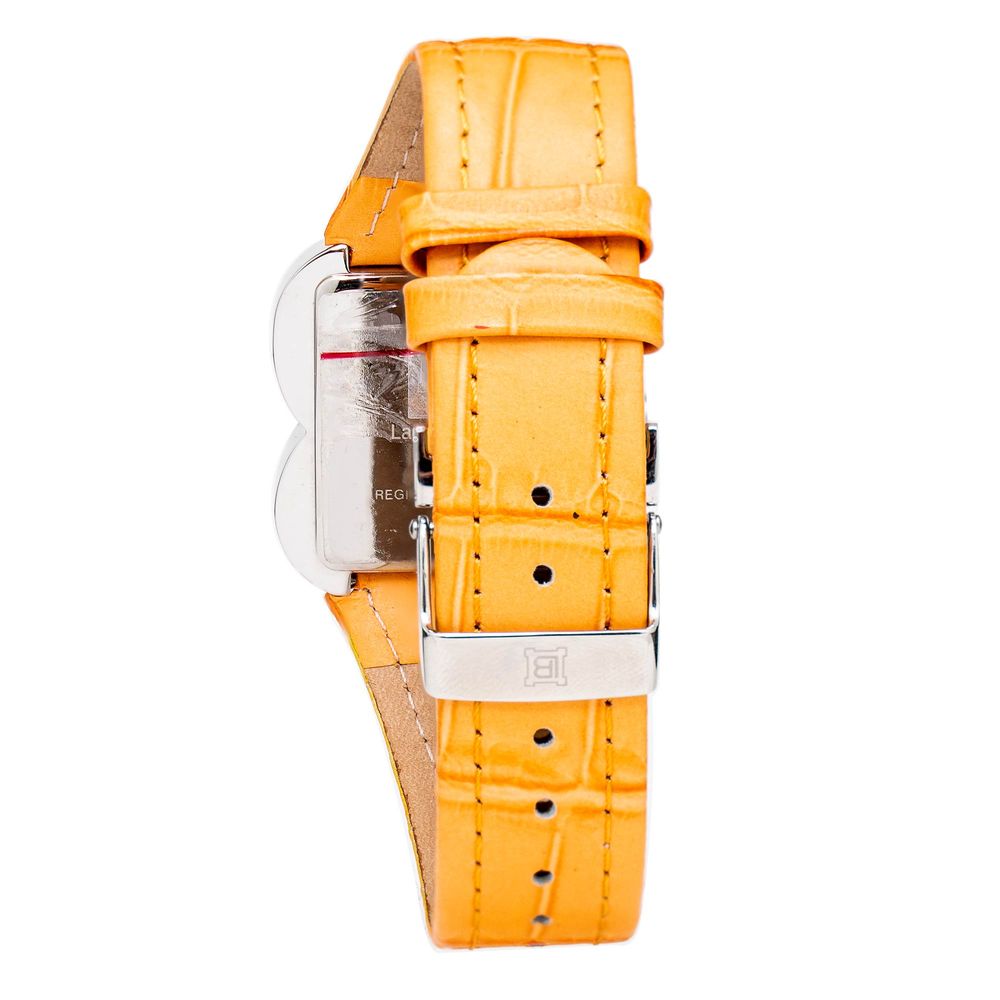 Laura Biagiotti Orange Leather Dress Watch | Regal Royce