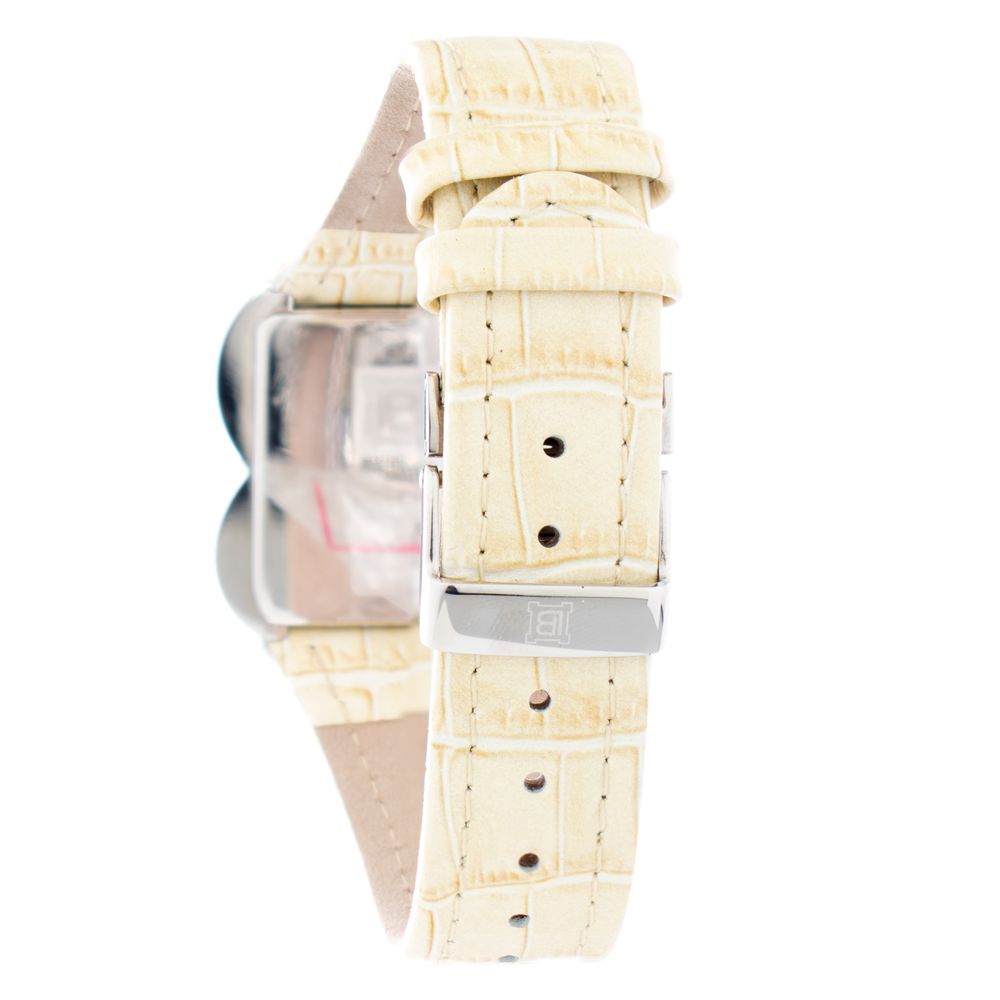 Laura Biagiotti Beige Leather Dress Watch | Regal Royce