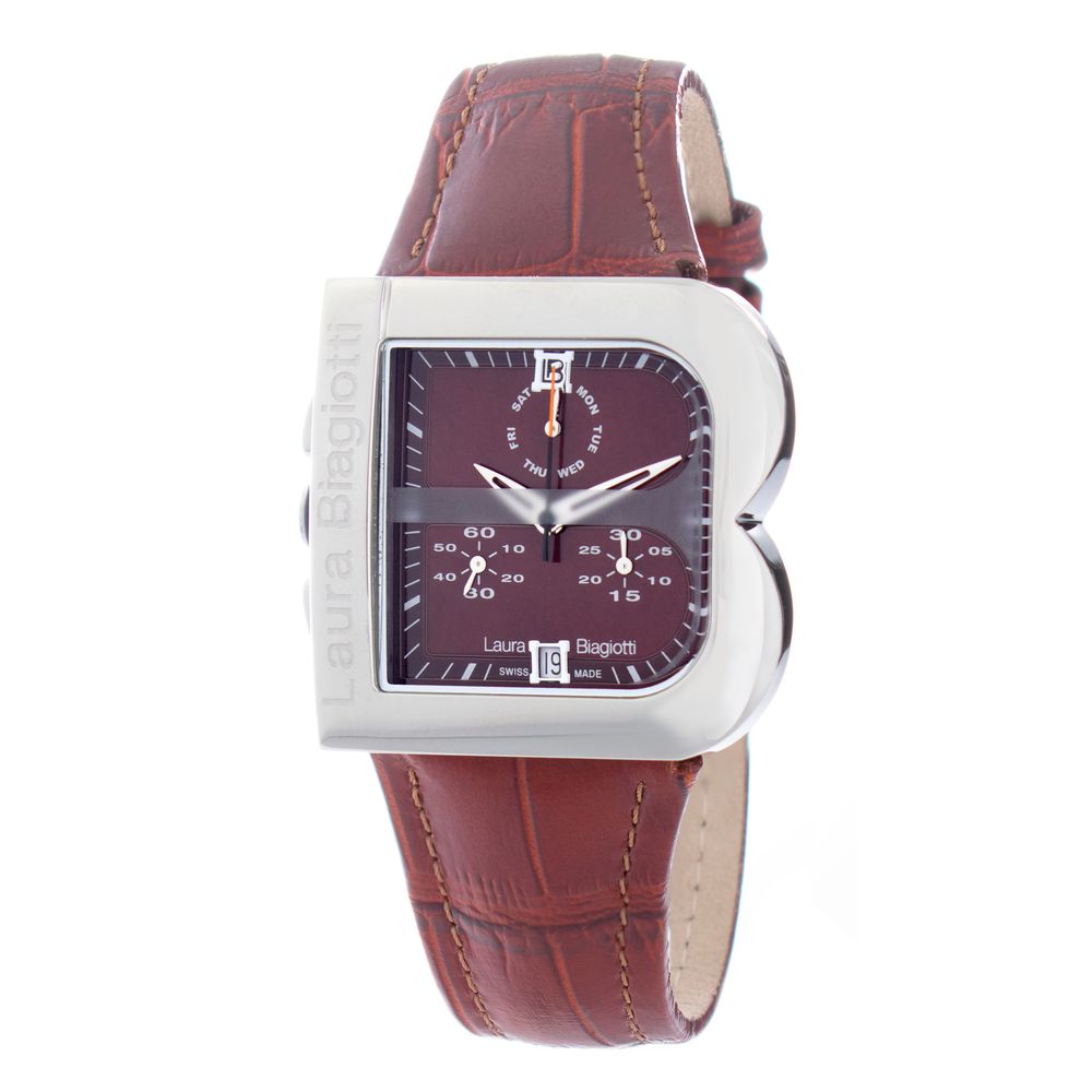 Laura Biagiotti Brown Leather Dress Watch | Regal Royce