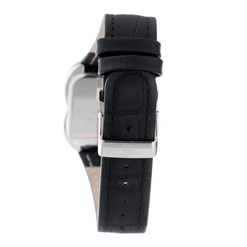 Laura Biagiotti Black Leather Dress Watch | Regal Royce