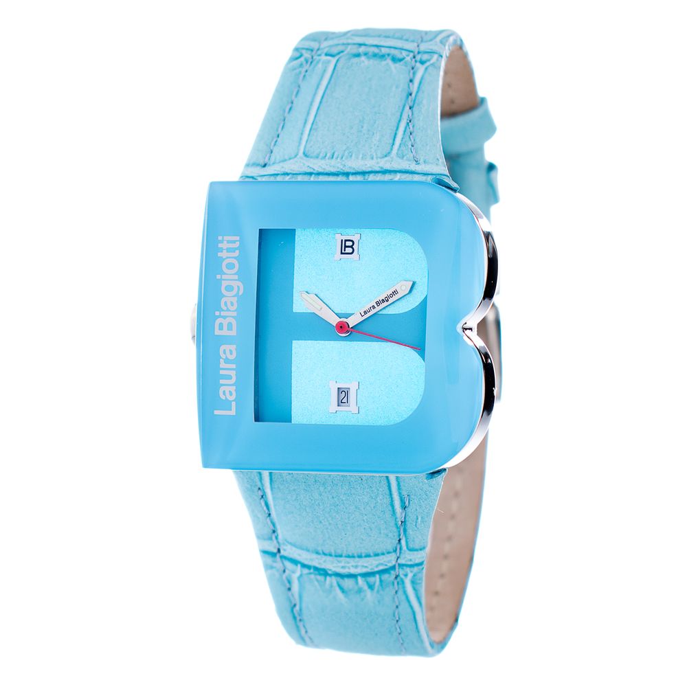 Laura Biagiotti Blue Leather Dress Watch | Regal Royce