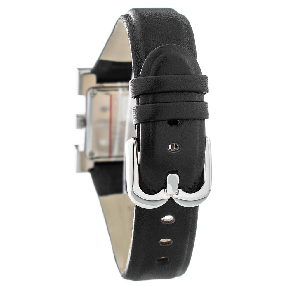 Laura Biagiotti Black Leather Dress Watch | Regal Royce