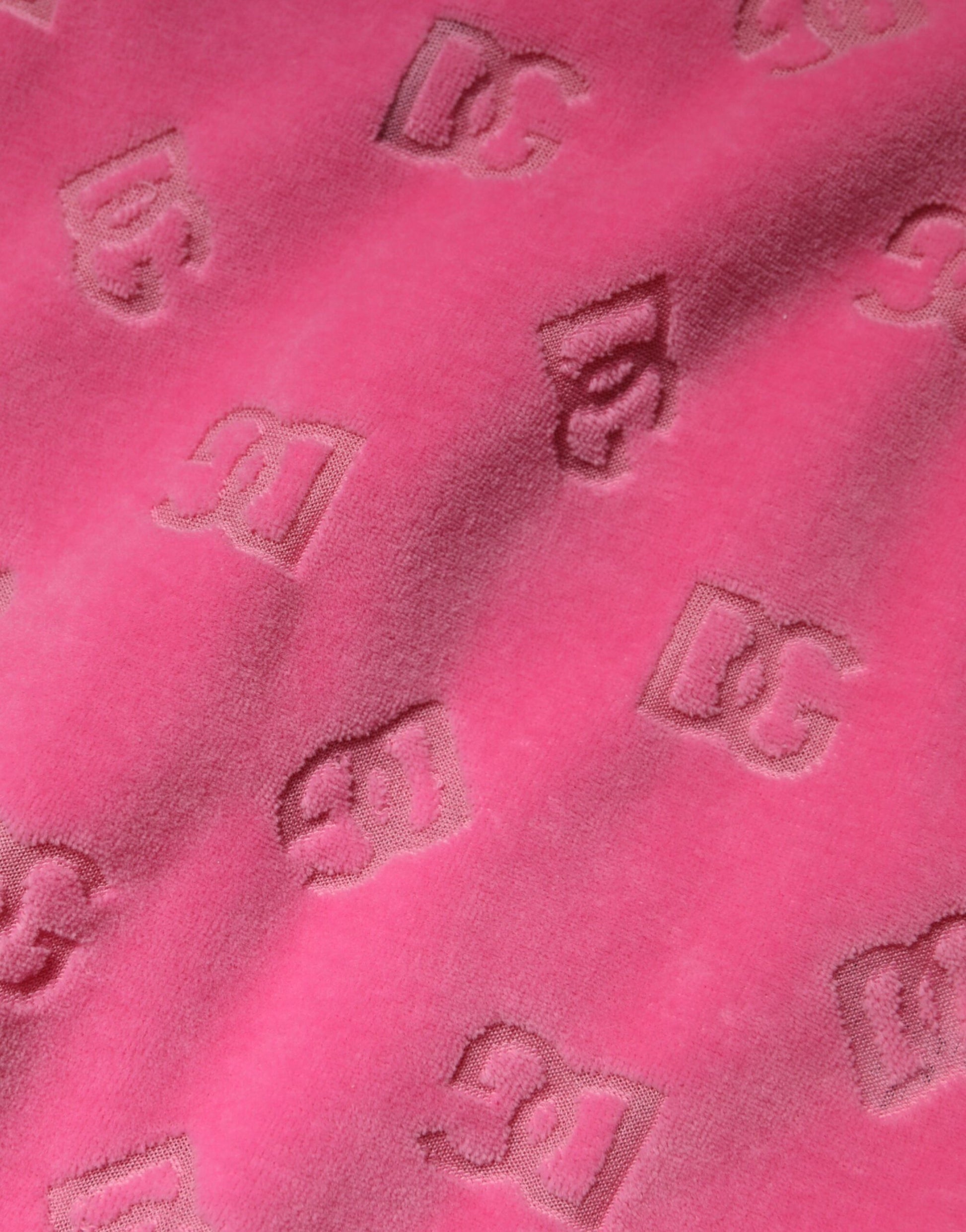 Dolce & Gabbana Pink Logo Monogram Long Sleeve Jumpsuit  Dress | Regal Royce