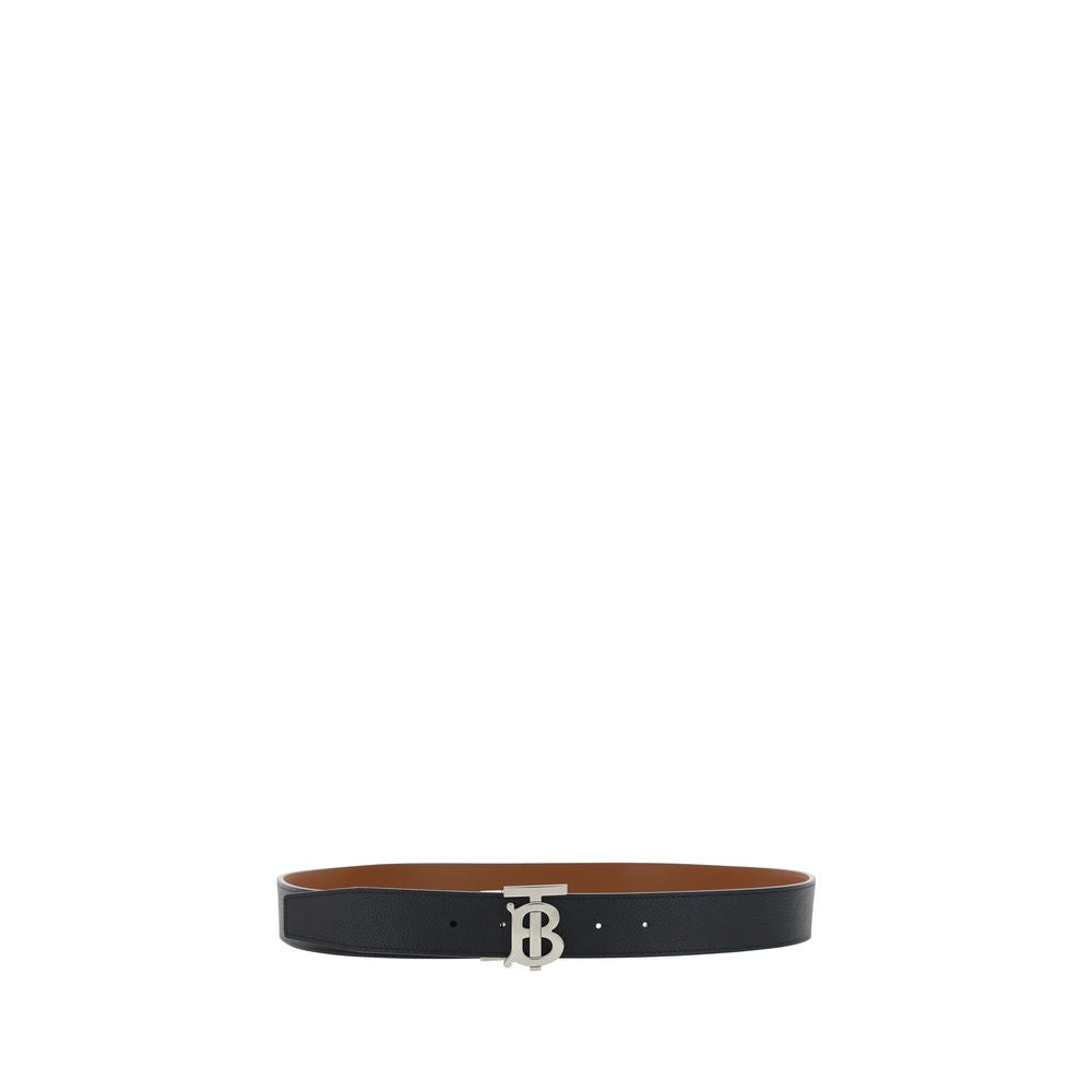 Burberry Black Calf Leather Bos Taurus Regular Belt | Regal Royce