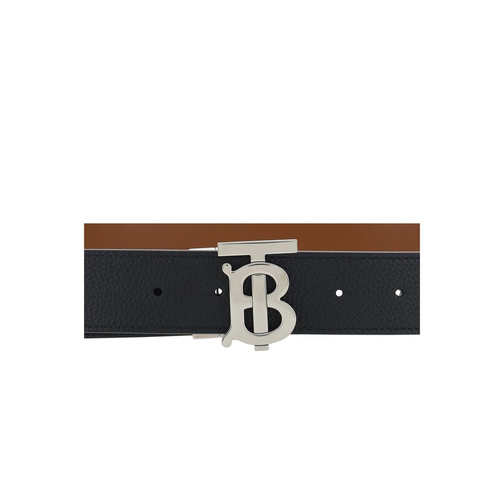 Burberry Black Calf Leather Bos Taurus Regular Belt | Regal Royce