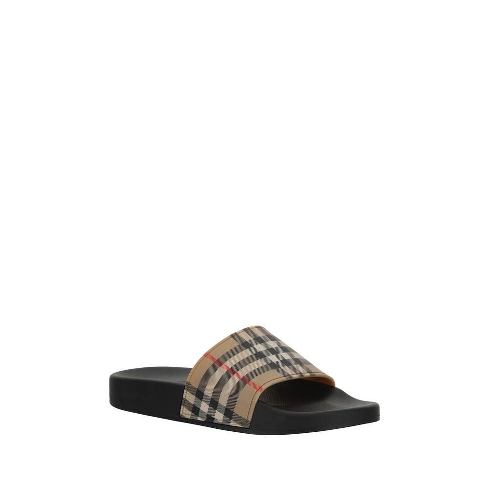 Burberry Multicolor Polyethylene Flat Sandals | Regal Royce