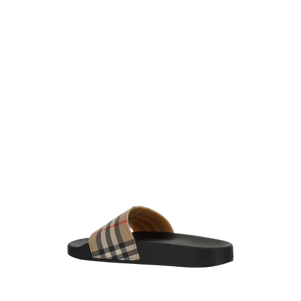 Burberry Multicolor Polyethylene Flat Sandals | Regal Royce