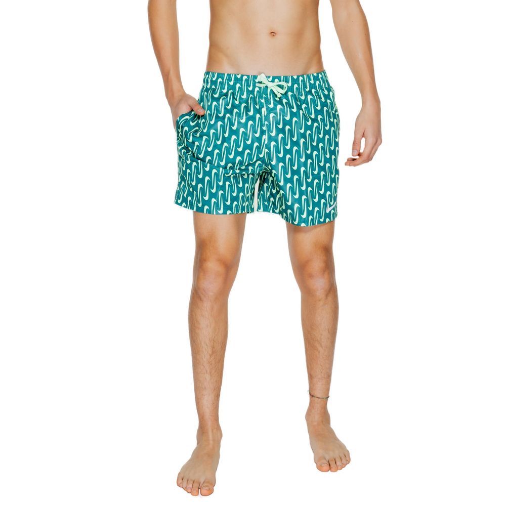 Nike Green Polyester Swim Shorts | Regal Royce