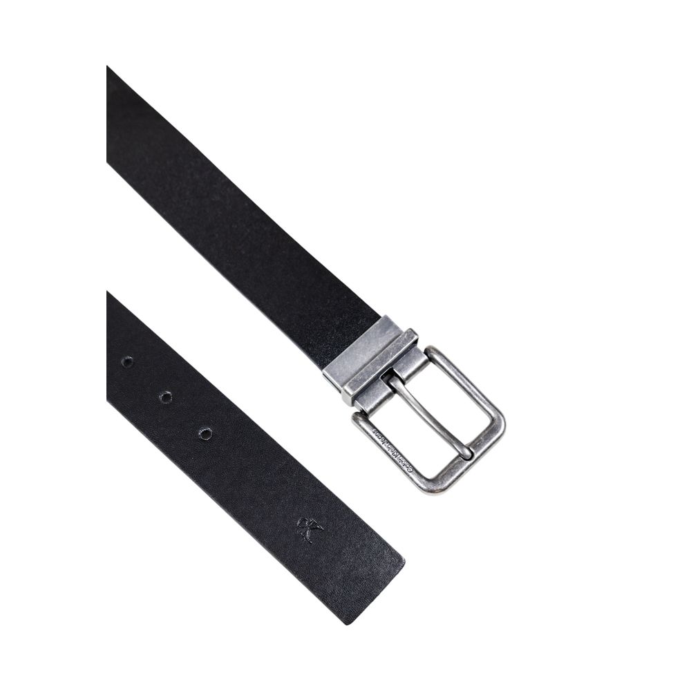 Calvin Klein Black Leather Belt | Regal Royce
