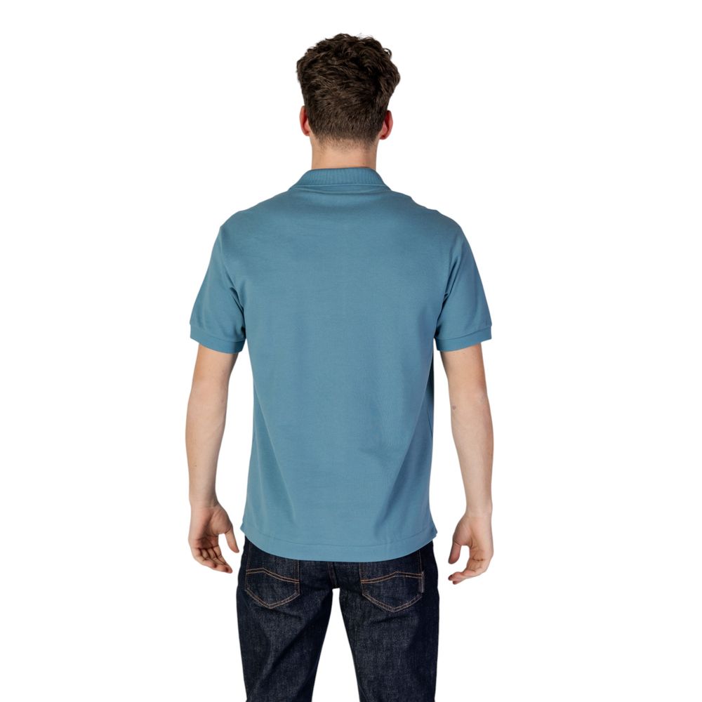 Lacoste Blue Cotton Polo Shirt | Regal Royce
