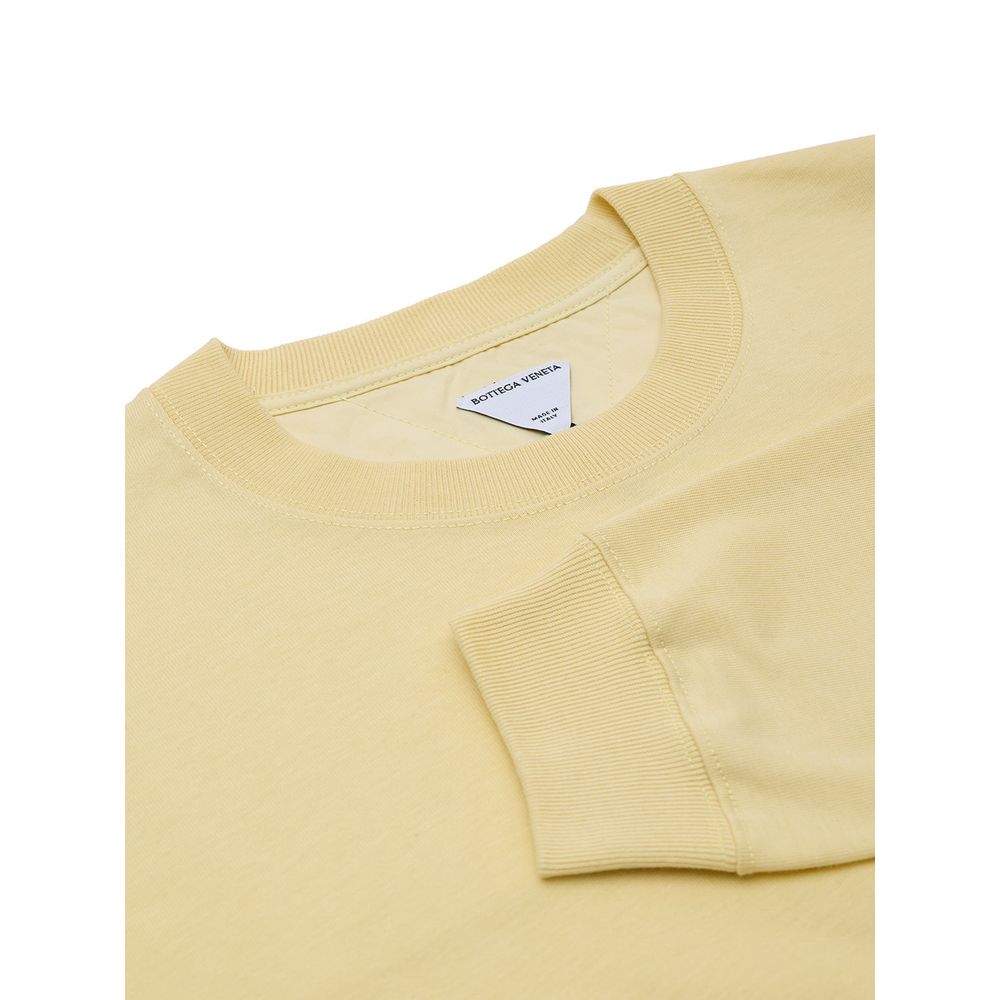 Bottega Veneta Yellow Cotton Sweatshirt | Regal Royce