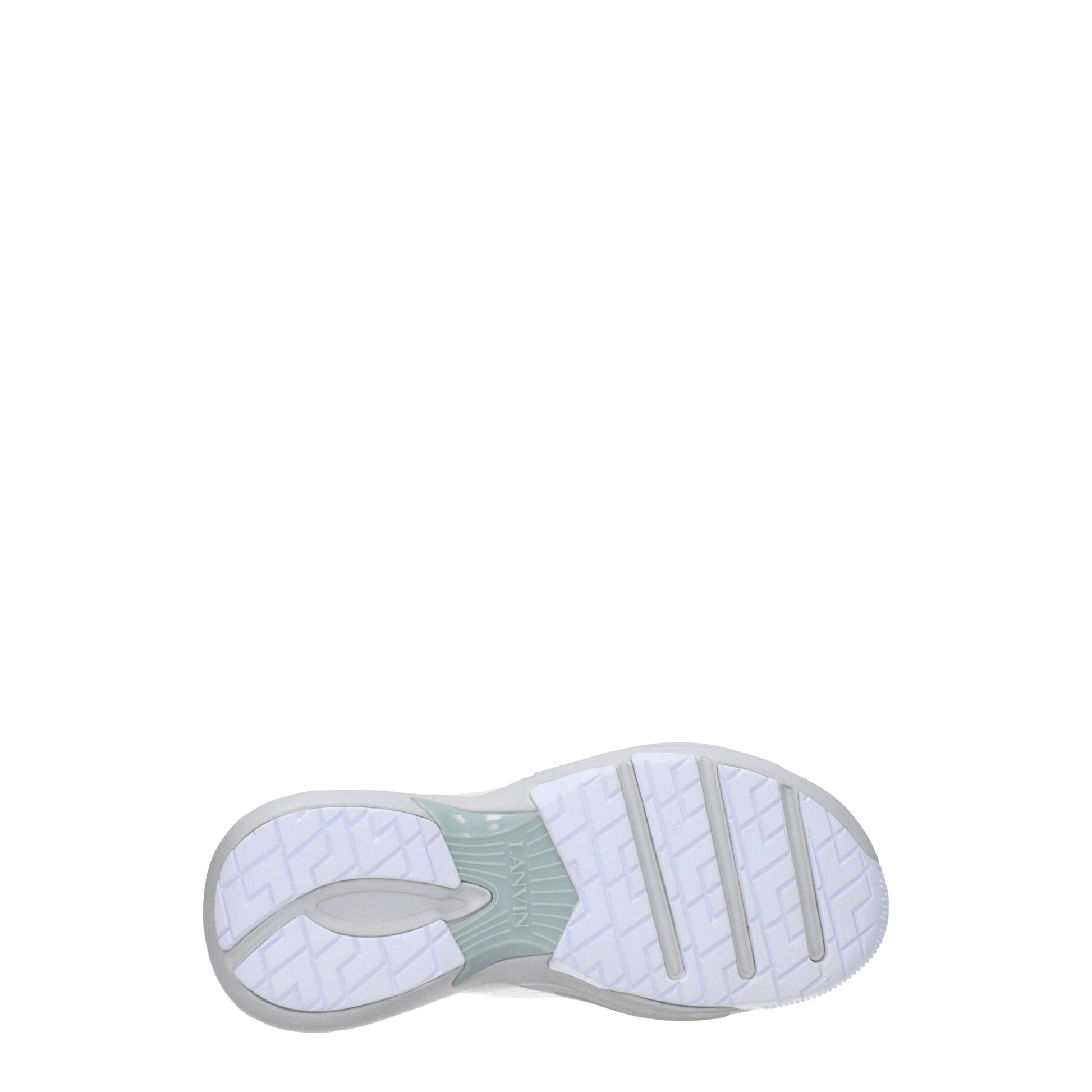 Lanvin White Leather Athletic Sneakers | Regal Royce