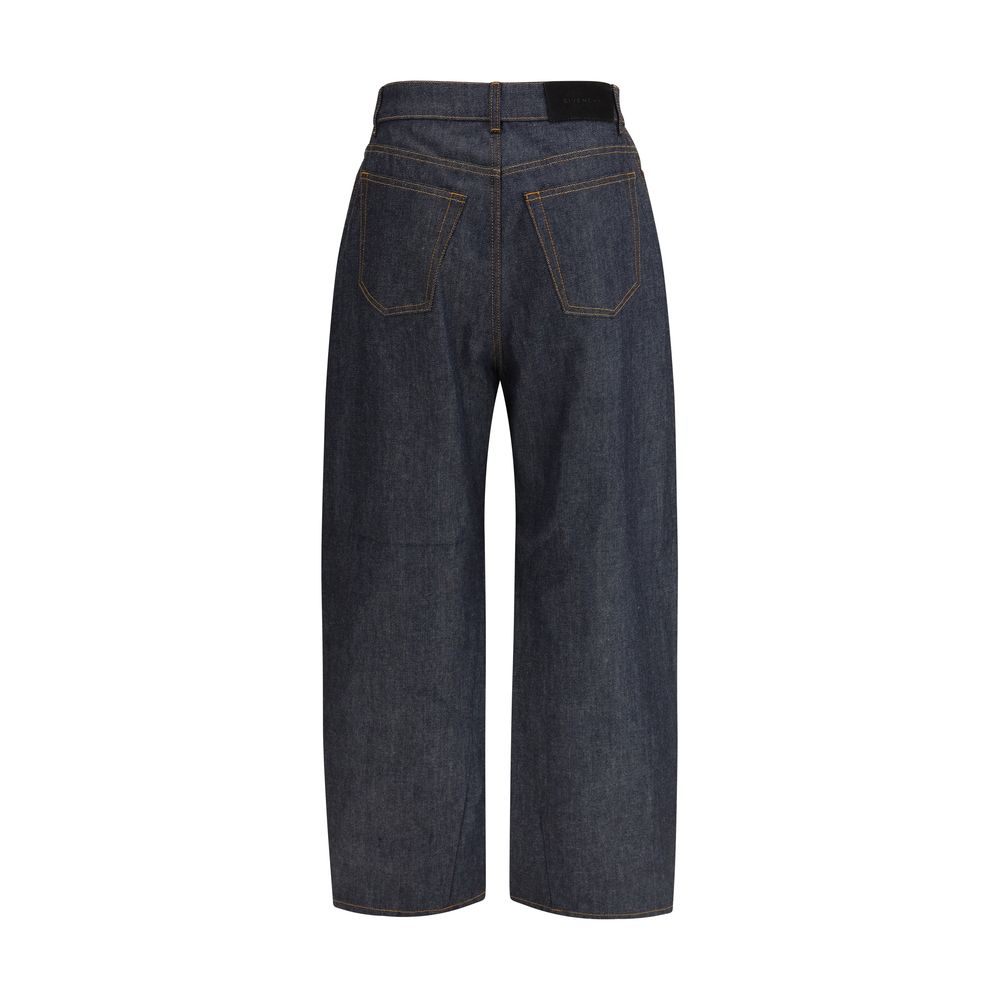 Givenchy Blue Cotton Casual Pants | Regal Royce