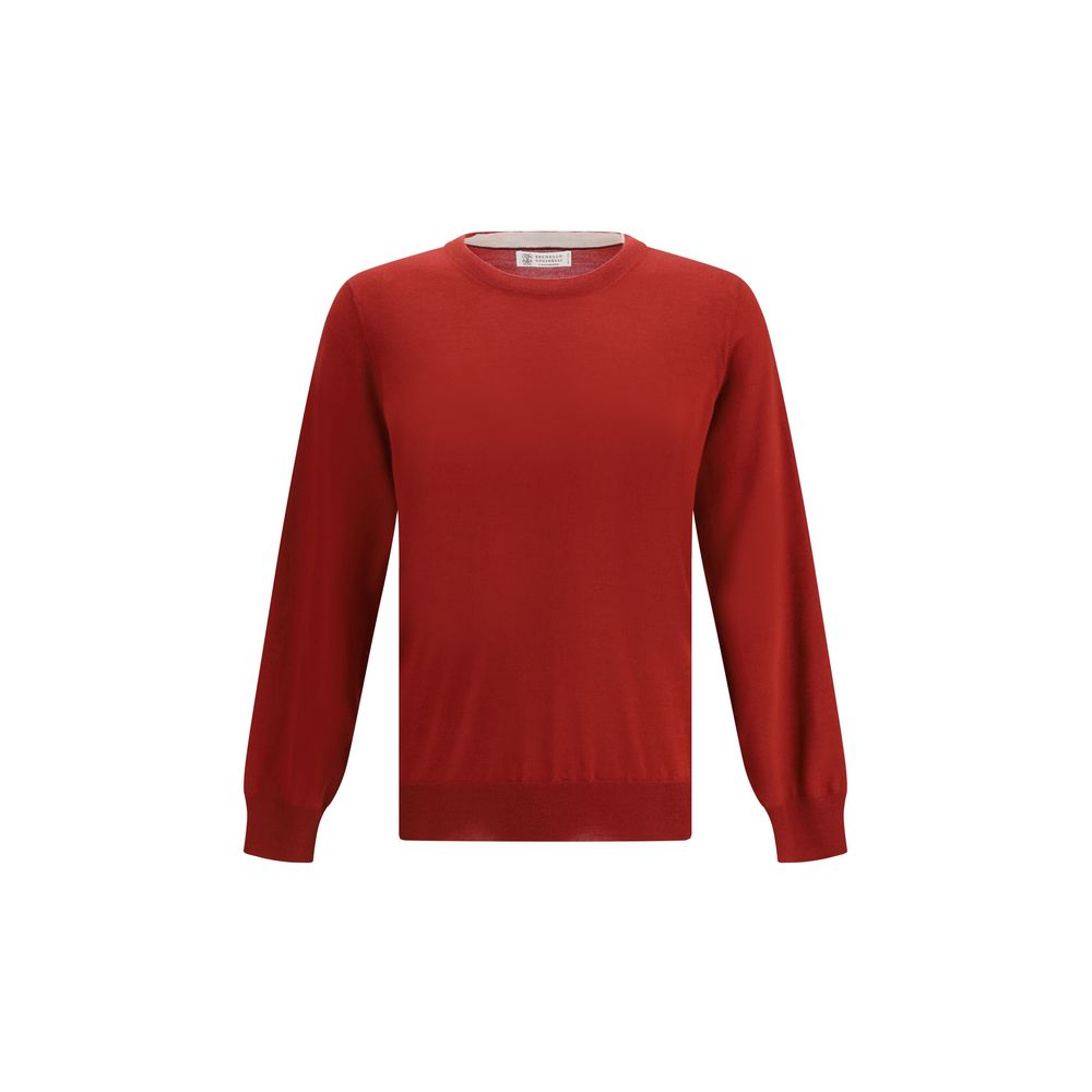 Brunello Cucinelli Multicolor Fleece Wool Sweatshirt | Regal Royce