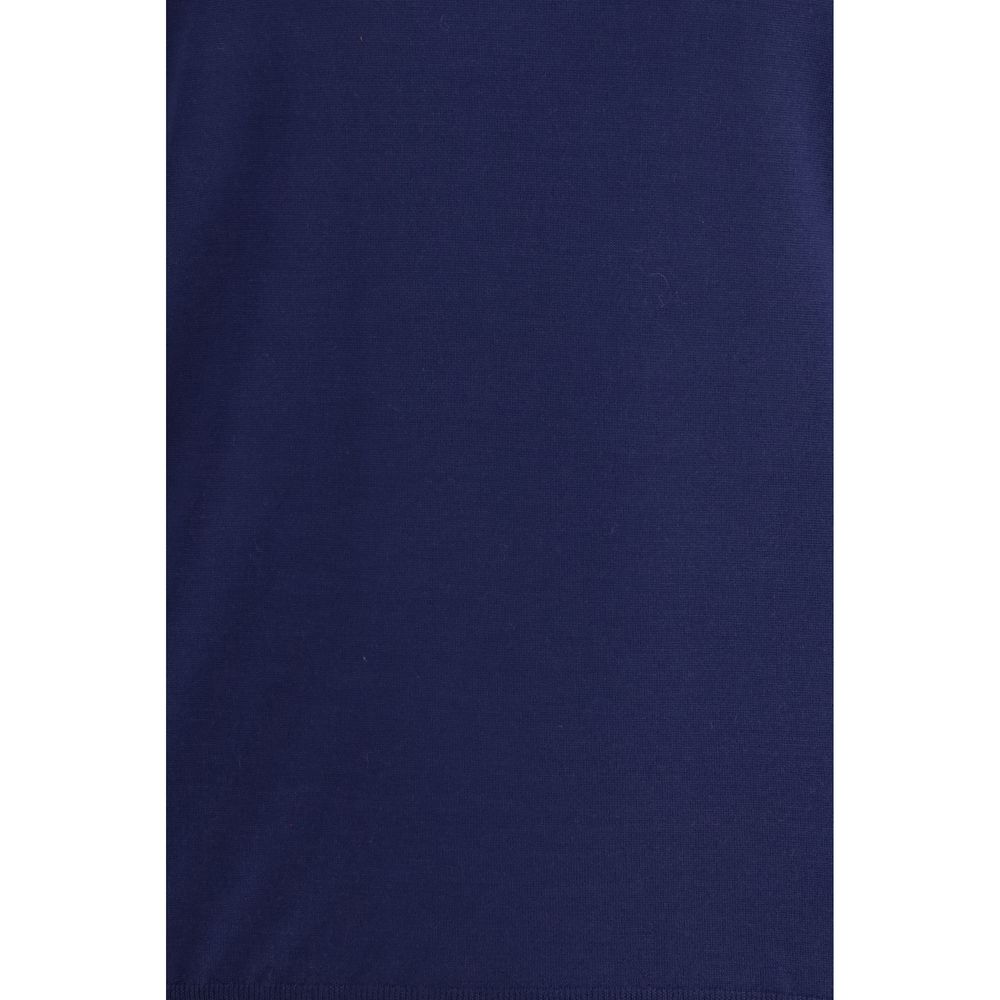 Brunello Cucinelli Blue Fleece Wool Sweatshirt | Regal Royce